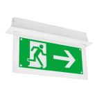 Signled (Signal) noodverlichtingsarmatuur 100lm 2,5W daglicht IP20 nood-continu wit