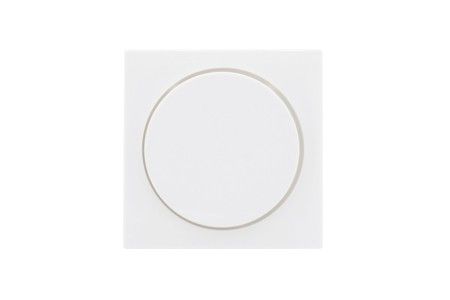 Gira draaiknop dimmer, zuiverwit glanzend