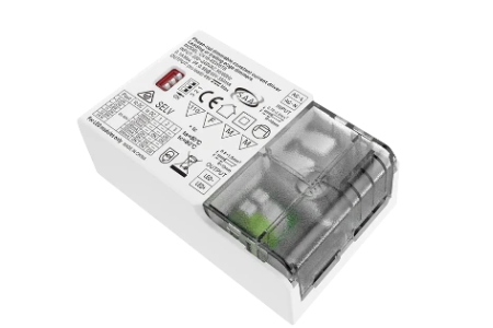 LEDGEAR C545 leddriver DIM fase aan-afsnijding, 230V, 700-1.000mA (stappen van 100mA), 21-40W
