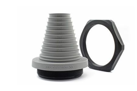 Icotek KEL kabelinvoerwartel en moer M63 27-50mm flexibel IP66